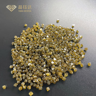 Gele 3.4mm HPHT Synthetisch Enig Crystal Diamonds Industrial Applications