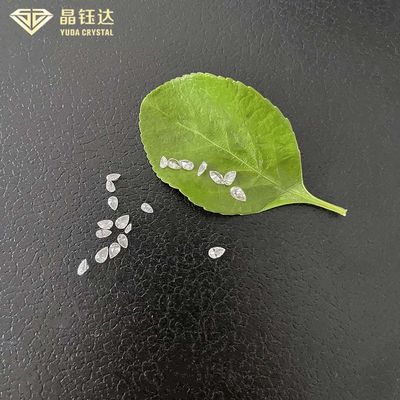HPHT Perenvormig Lab Gecreëerd Diamant DEF VS