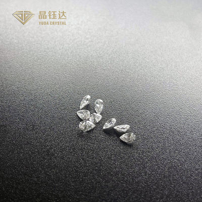 Def vs Si HPHT Fancy Cut Lab Diamonds 0.4CT 0.2ct Lab Gegroeide Pear Diamond