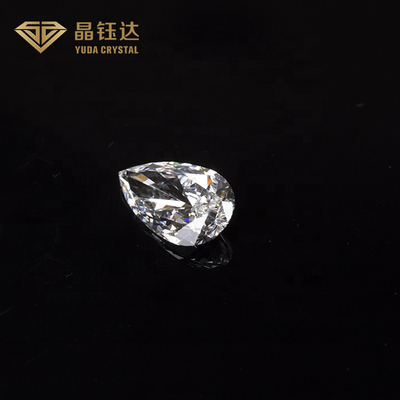 VVS VERSUS Duidelijkheidsdef Kleur Laboratorium Gekweekt Wit Los Diamond Pear Cut Diamond