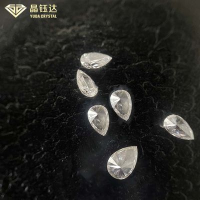 HPHT Perenvormig Lab Gecreëerd Diamant DEF VS