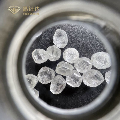 Yuda Crystal 3.0 - 4.0 ct Wit VVS VS HPHT Ruwe onbesneden diamanten Kunstmatig gemaakt diamanten