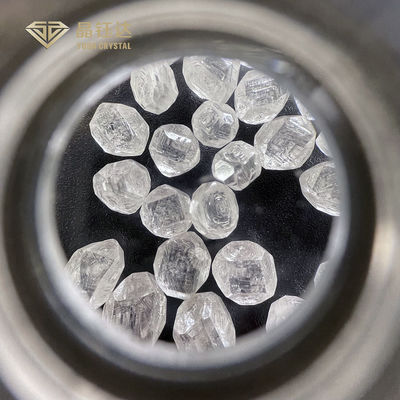 1 karaat ongesneden witte HPHT laboratoriumgeteelde diamanten synthetische diamant