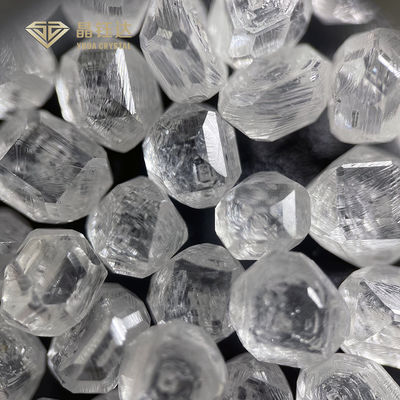 1 karaat ongesneden witte HPHT laboratoriumgeteelde diamanten synthetische diamant