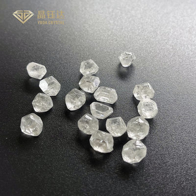 Zeer gewilde in het laboratorium geteelde HPHT ruwe diamant in DEF kleur