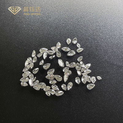 Def vs Si HPHT Fancy Cut Lab Diamonds 0.4CT 0.2ct Lab Gegroeide Pear Diamond