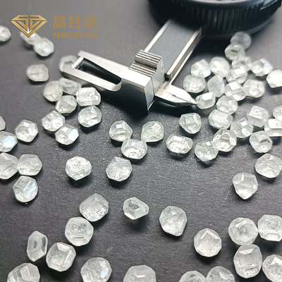 5-6 CT HPHT Ruwe Diamond Uncut Lab Created Diamonds Grotere Grootte voor Los Laboratorium