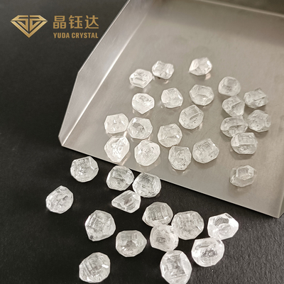 Vierkant 6 mm tot 8 mm DEF Kleur HPHT Diamant Chemische damp afzetting