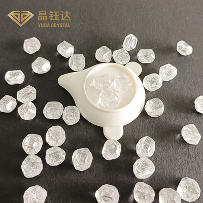 Vierkant 6 mm tot 8 mm DEF Kleur HPHT Diamant Chemische damp afzetting