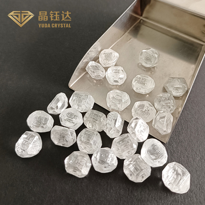 Rectangular 7mm 9mm DEF Kleur HPHT Ruwe ruwe diamant voor ring