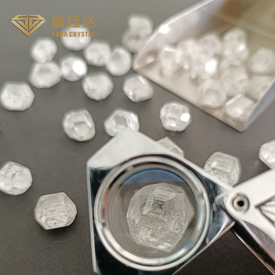 Vierkant 6 mm tot 8 mm DEF Kleur HPHT Diamant Chemische damp afzetting
