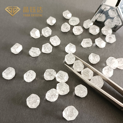 Rectangular 7mm 9mm DEF Kleur HPHT Ruwe ruwe diamant voor ring