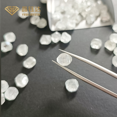 Rechthoekige ruwe DEF-kleurdiamanten HPHT-lab creëerde 10 Ct losse diamanten