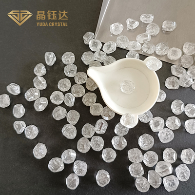 1 karaat Gewicht HPHT Ruwe diamant 10 karaat Gewicht FL - I3 Helderheid
