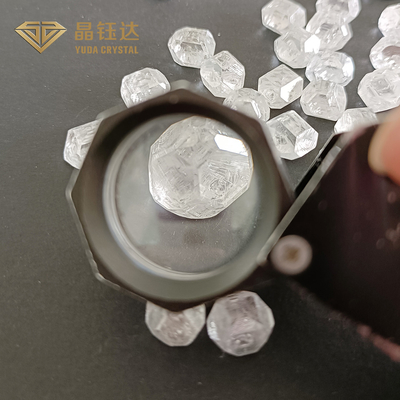 Grote grootte ruwe lab gegroeide diamanten HPHT witte lab diamant voor sieraden
