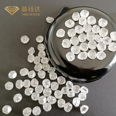 EFG Kleur VVS VS HPHT Ruwe diamant Ongeknipt rechthoekig HPHT Lab Created Diamond