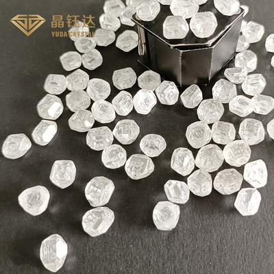 HPHT Lab Created Diamonds Ongesneden Stenen Natuurlijke losse diamant Vierkante vorm
