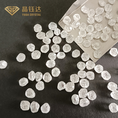 1 karaat ongesneden witte HPHT laboratoriumgeteelde diamanten synthetische diamant