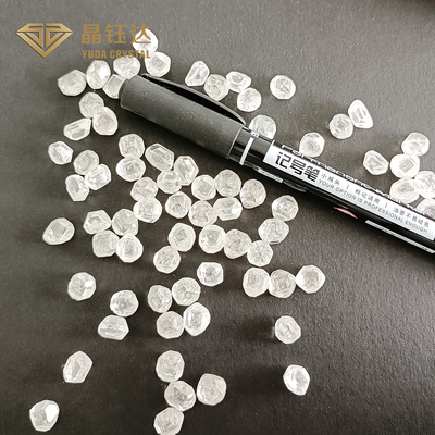 EFG Kleur VVS VS HPHT Ruwe diamant Ongeknipt rechthoekig HPHT Lab Created Diamond