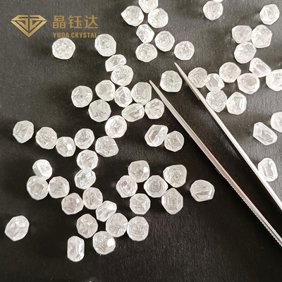 EFG Kleur VVS VS HPHT Ruwe diamant Ongeknipt rechthoekig HPHT Lab Created Diamond