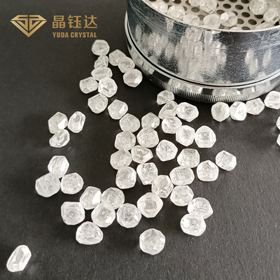 1 karaat Gewicht HPHT Ruwe diamant 10 karaat Gewicht FL - I3 Helderheid