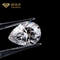 De peer sneed Wit Kleur Opgepoetst Laboratorium Gecreeerd Diamond Loose Gemstones For Jewelry